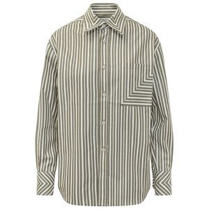 Victoria Beckham Women Camicia A Righe Con Taschino